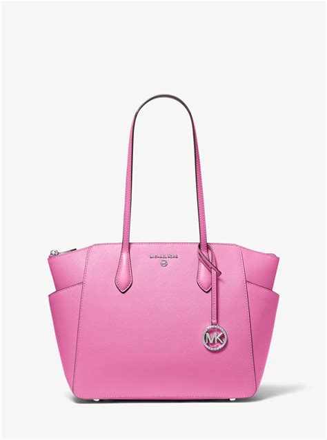 michael kors hamilton saffiano leather satchel tote|michael kors marilyn tote.